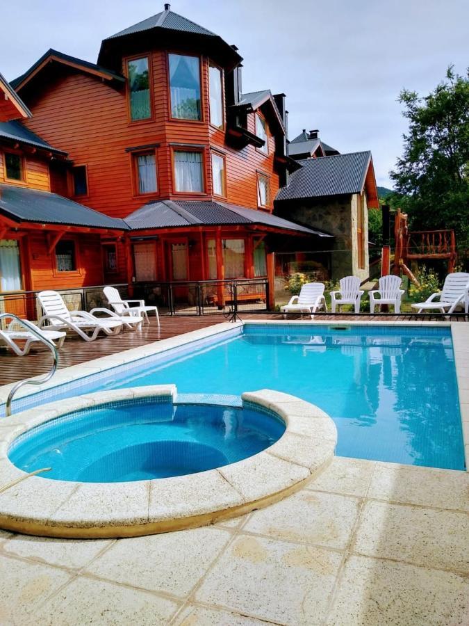 Apart Hotel Del Pellin San Martín de los Andes Dış mekan fotoğraf