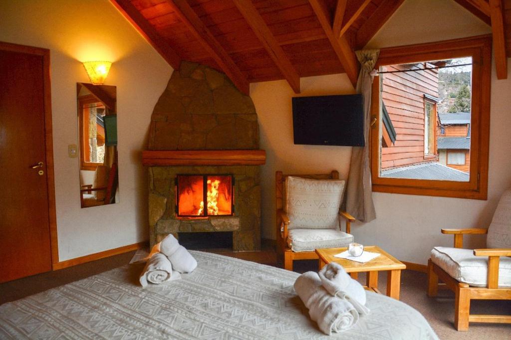 Apart Hotel Del Pellin San Martín de los Andes Dış mekan fotoğraf